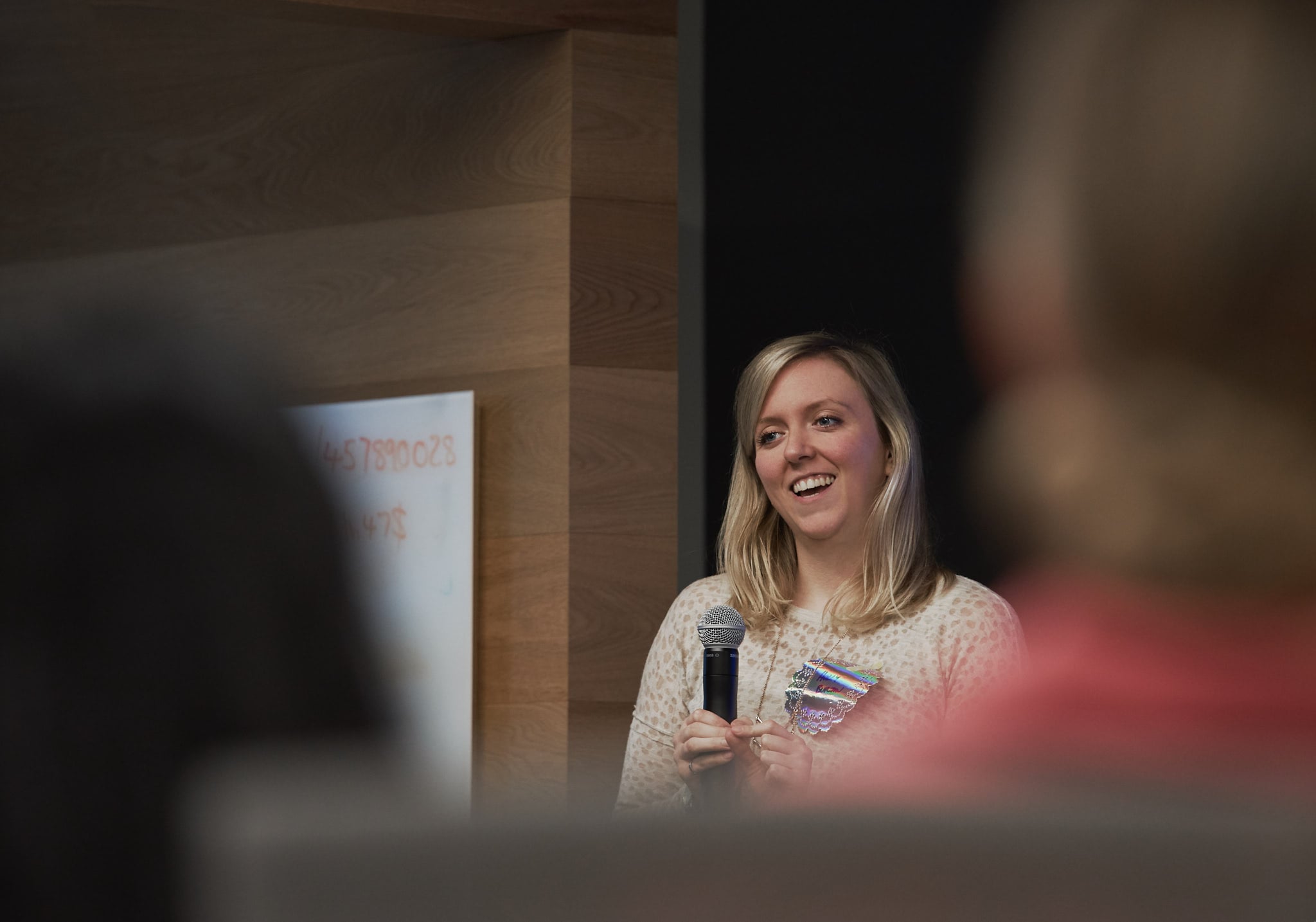 Holly talks about how leadership training creates a glass ceiling for women | by Vancouver photographer Angela McConnell