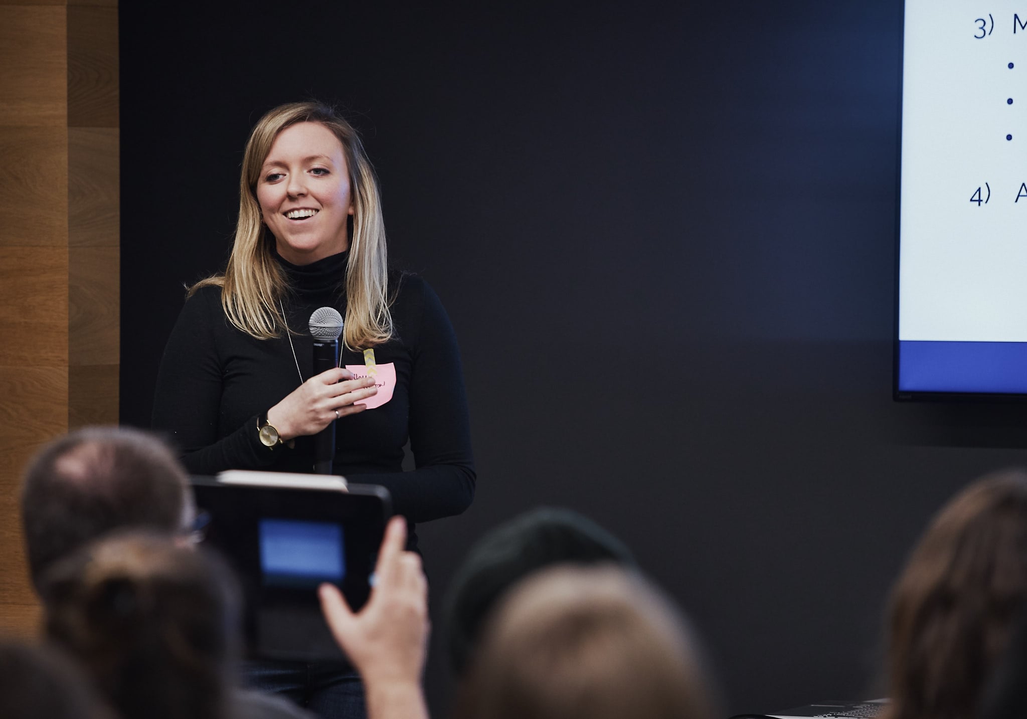 Holly talks about how leadership training creates a glass ceiling for women | by Vancouver photographer Angela McConnell