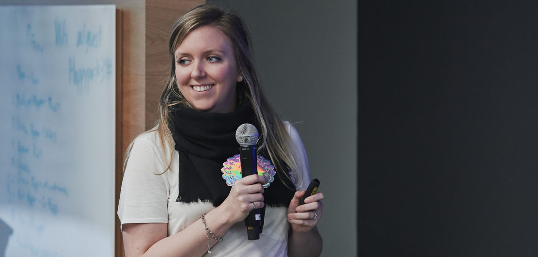 Holly speaks about the survival tactics women use to get by in male-dominated industries