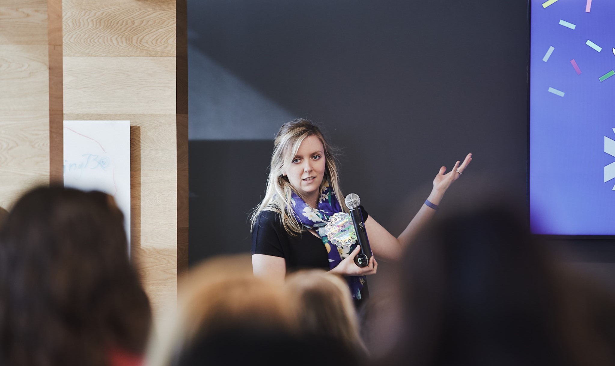 Holly talks about how leadership training creates a glass ceiling for women | by Vancouver photographer Angela McConnell